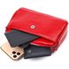 Яскрава сумка-клатч у стильному дизайні з натуральної шкіри 22125 Vintage Червона 22125 фото 5