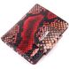 Лакированный женский кожаный кошелек с тиснением под змею KARYA 21338 Разноцветный 21338 фото 1
