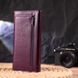 Жіночий гаманець з натуральної зернистої шкіри CANPELLINI 21630 Фіолетовий 21630 фото 7