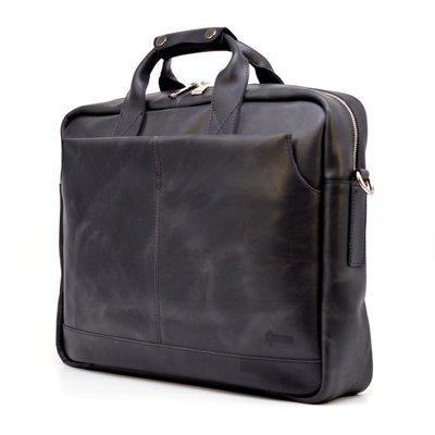 Чоловіча сумка для ноутбука 17 "з натуральної шкіри RA-1019-4lx від TARWA RA-1019-4lx фото