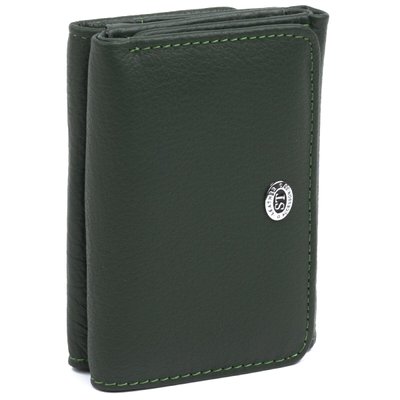 Жіночий шкіряний гаманець в оригінальному кольорі ST Leather 18891 Зелений 18891 фото