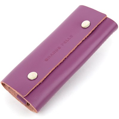 Красива стильна ключниця GRANDE PELLE 11350 Рожевий 11350 фото
