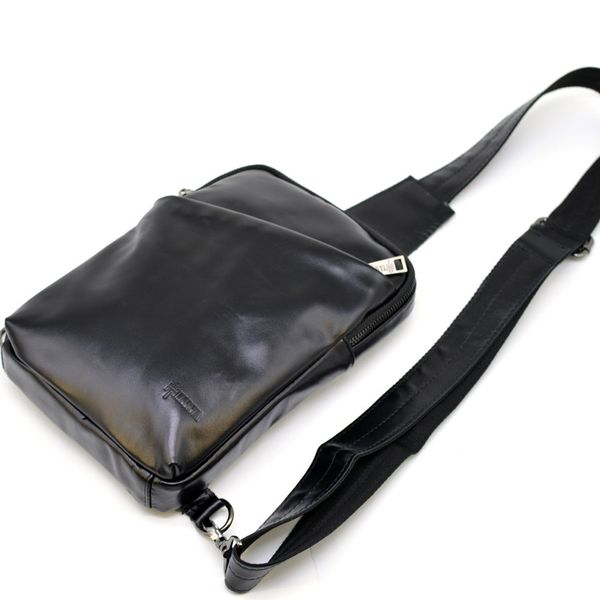 Міні-рюкзак чоловічий на одну шлейку GA-0204-3md TARWA чорний GA-0204-3md фото