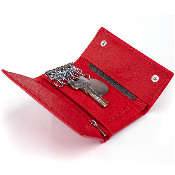 Ключниця-гаманець жіноча ST Leather 19222 Червона 19222 фото