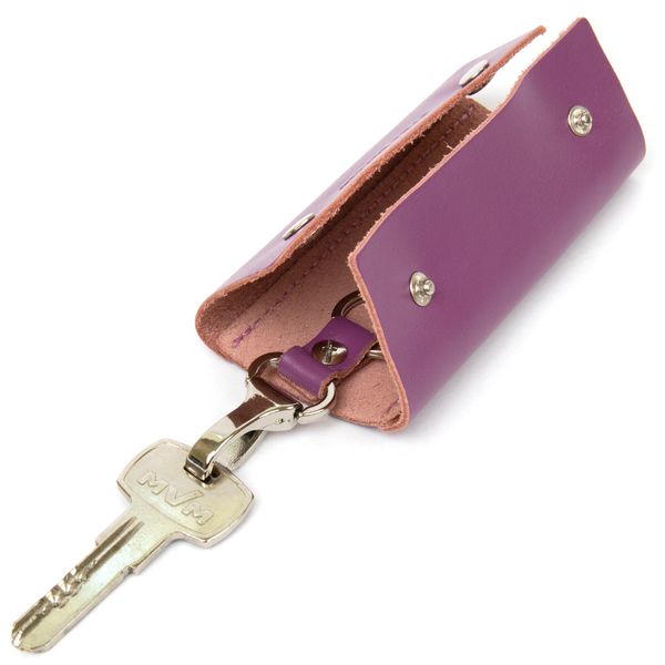 Красива стильна ключниця GRANDE PELLE 11350 Рожевий 11350 фото