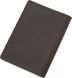 Темно-коричнева обкладинка для військового квитка Grande Pelle 257120 Герб ЗСУ 257120 Герб ЗСУ фото 3