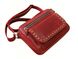 Жіноча шкіряна сумка через плече SGE WKR 001 red червона WKR 001 red фото 2