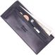 Классический вертикальный бумажник из натуральной гладкой кожи KARYA 21435 Черный 21435 фото 6