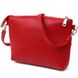 Женская сумка кросс-боди из натуральной кожи Shvigel 16342 Красный 52465 фото 2