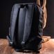 Молодіжний місткий текстильний рюкзак Vintage 18719 Чорний 18719 фото 8