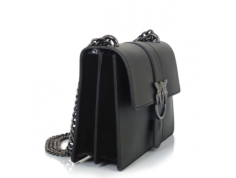 Чорна жіноча шкіряна сумочка VIRGINIA CONTI V03131 Black V03131 Black фото