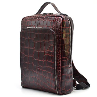 Кожаный рюкзак для ноутбука под рептилию REP1-1239-4lx TARWA REP1-1239-4lx фото