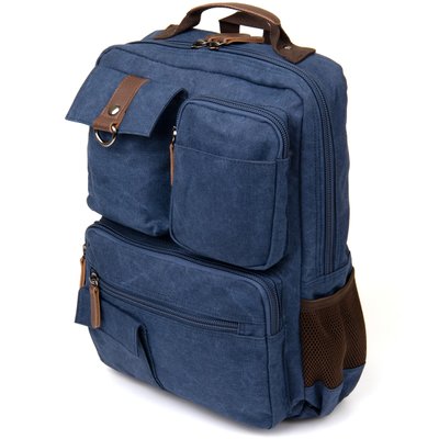 Рюкзак текстильный дорожный унисекс Vintage 20621 Синий 48996 фото
