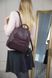 Бордовый женский кожаный рюкзак VIRGINIA CONTI (ИТАЛИЯ) - VC2238 BORDO VC2238 BORDO фото 2