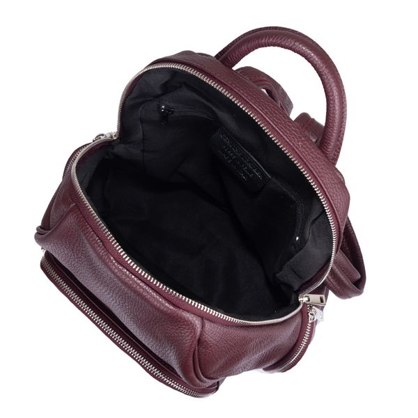 Бордовый женский кожаный рюкзак VIRGINIA CONTI (ИТАЛИЯ) - VC2238 BORDO VC2238 BORDO фото