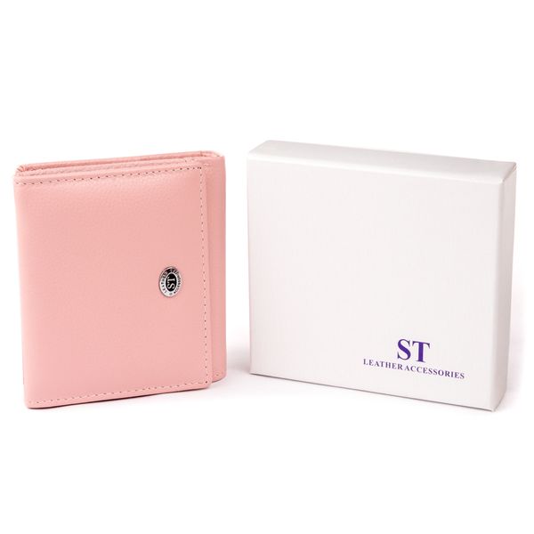 Компактний гаманець жіночий ST Leather 19258 Рожевий 19258 фото