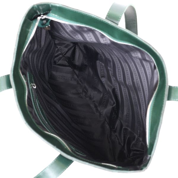 Кожаная женская сумка-шоппер Shvigel 16367 Зеленый 52501 фото