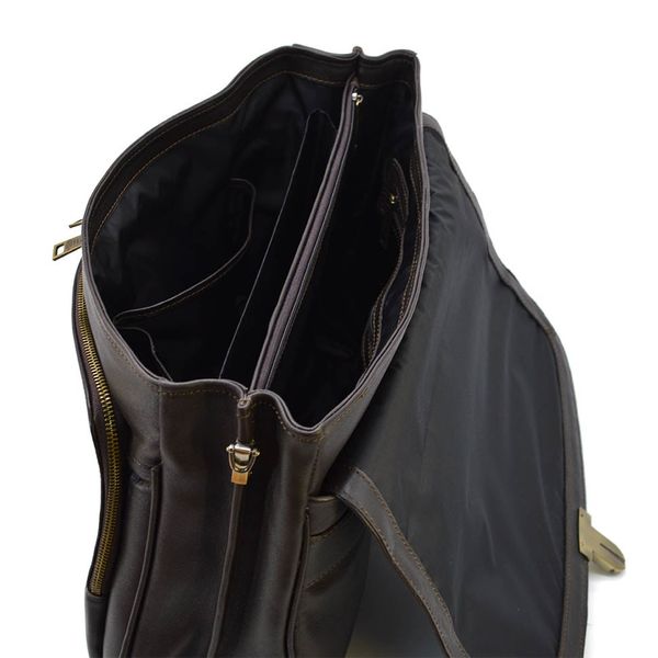 Кожаный мужской портфель на два отделения TARWA GC-2067-4lx коричневый GC-2067-4lx фото