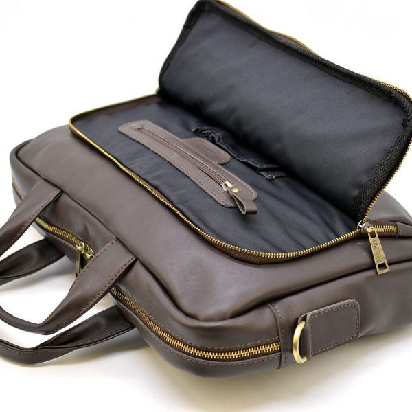 Шкіряна сумка для ділового чоловіка GC-7334-3md бренду TARWA GC-7334-3md фото