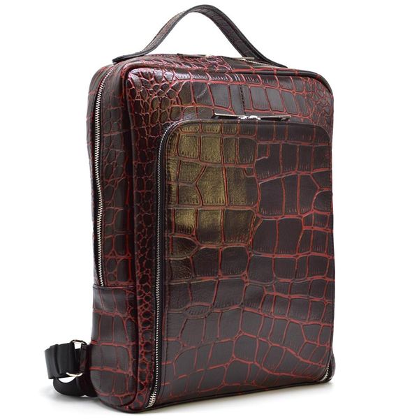 Шкіряний рюкзак для ноутбука під рептилію REP1-1239-4lx TARWA REP1-1239-4lx фото