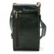 Шкіряна жіноча сумка-чохол панч GE-2122-4lx TARWA, зелена глянець GE-2122-4lx фото 3