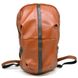 Мужской кожаный городской рюкзак рыжий с коричневым GB-7340-3md TARWA GB-7340-3md фото 2