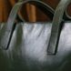 Шкіряна жіноча сумка-шоппер Shvigel 16367 Зелений 52501 фото 9
