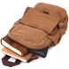 Місткий текстильний рюкзак у стилі мілітарі Vintagе 22180 Коричневий 56816 фото 6