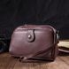 Чудова сумка-клатч у стильному дизайні з натуральної шкіри 22126 Vintage Пудрова 22126 фото 7