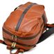 Мужской кожаный городской рюкзак рыжий с коричневым GB-7340-3md TARWA GB-7340-3md фото 7