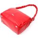 Приваблива сумка жіноча KARYA 20863 шкіряна Червоний 20863 фото 3