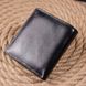Компактний гаманець для грошей із натуральної гладкої шкіри ST Leather 19418 Чорний 19418 фото 6