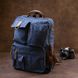 Рюкзак текстильний дорожній унісекс Vintage 20621 Синій 48996 фото 7