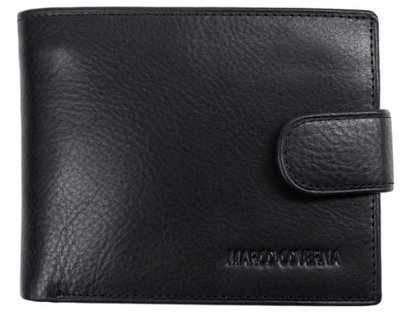 Чёрный кожаный портмоне Marco Coverna BK010-802A BK010-802A фото