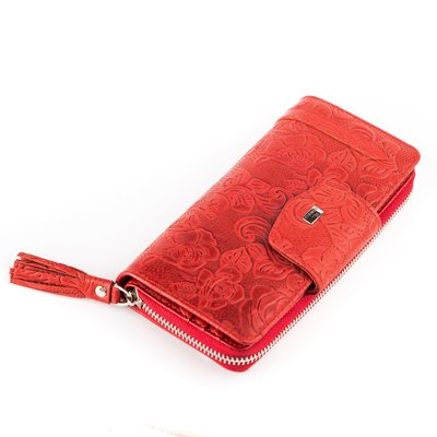 Жіночий гаманець Desisan 17060 шкіряний Червоний 17060 фото