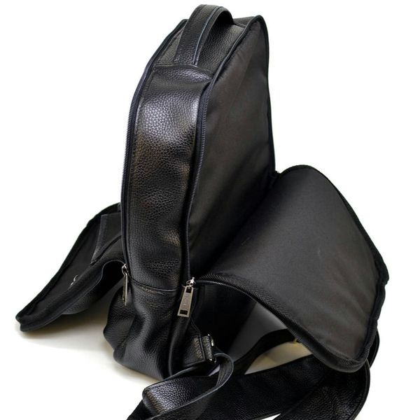 Міський шкіряний чоловічий рюкзак чорний TARWA FA-7280-3md FA-7280-3md фото