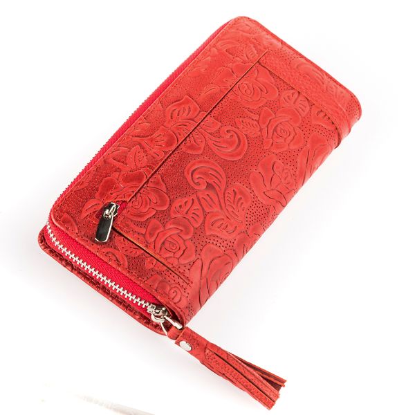 Жіночий гаманець Desisan 17060 шкіряний Червоний 17060 фото
