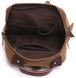 Сумка-рюкзак на одно плечо Vintage 20142 Коричневая 46172 фото 3