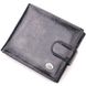Місткий чоловічий гаманець середнього розміру з натуральної шкіри ST Leather 19419 Чорний 19419 фото 1