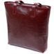 Стильна жіноча сумка-шоппер Shvigel 16368 Бордовий 52502 фото 2