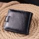 Місткий чоловічий гаманець середнього розміру з натуральної шкіри ST Leather 19419 Чорний 19419 фото 8