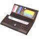 Цікавий жіночий гаманець із монетницею з натуральної фактурної шкіри CANPELLINI 21530 Різнокольоровий 21530 фото 3