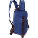 Функціональний текстильний рюкзак у стилі мілітарі Vintagе 22181 Синій 56817 фото 2