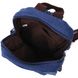 Функціональний текстильний рюкзак у стилі мілітарі Vintagе 22181 Синій 56817 фото 4