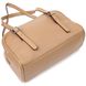 Деловая сумка-клатч со съемными ручками из натуральной кожи 22077 Vintage Бежевая 22077 фото 3