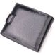 Місткий чоловічий гаманець середнього розміру з натуральної шкіри ST Leather 19419 Чорний 19419 фото 2