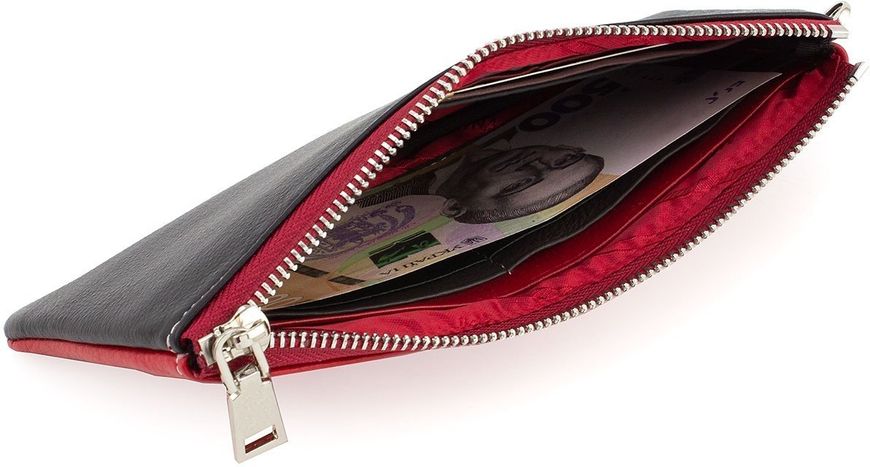 Тонкий жіночий шкіряний гаманець на блискавки Marco Coverna MC88806-1 MC88806-1 фото