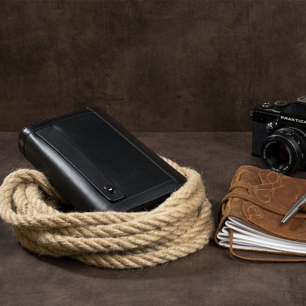 Мужской клатч-барсетка с ремешком на руку Vintage 14657 Черный 14657 фото