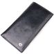 Вертикальний гаманець для чоловіків із натуральної шкіри ST Leather 19420 Чорний 19420 фото 1