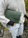 Жіноча шкіряна сумка клатч на 2 відділення SGE WV2 001 green зелена WV2 001 green фото 5
